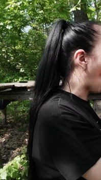 [4k Remastered] Wife's Secret Forest Blowjob While Husband Stays Home