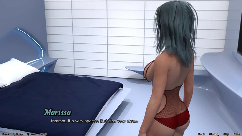 Dirty GamesXxX: У космосі: будь ласка, кінчи в мою пизду, поки я катаюся на твоєму великому члені. Серія 17