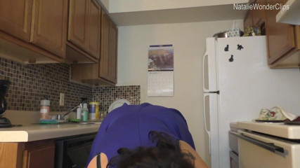 Natalie Wonder: Shhhh stepdaddy is right over there and stepmommy doesn't want...