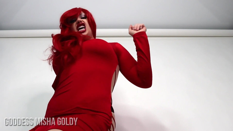 Goddess Misha Goldy: Giantess Kaolinite làm nhục và phá hủy bạn bằng chân...