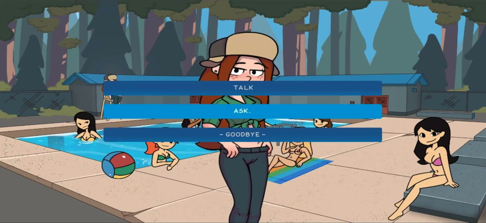 Hentai World: Camp Pinewood, partea 13 (Wendy Gravity Falls)