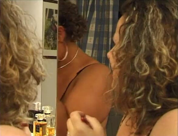 European Classics: Older whore in a blowbang on the stairs