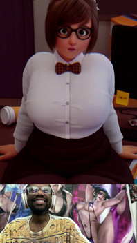 Big Huge Gigantic Breast Ass Mei Gets a Nice Milky Hand Massage From a Delicate Gooner