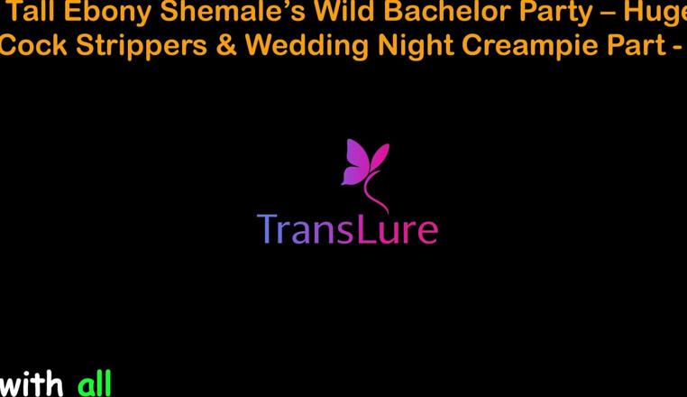 TransLure: English Audio Sex Story - Tall Ebony Shemale’s Wild Bachelor Party -...