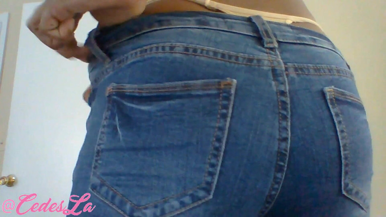 Cedes Banks: Denim Blue Jeans &amp; Cur
