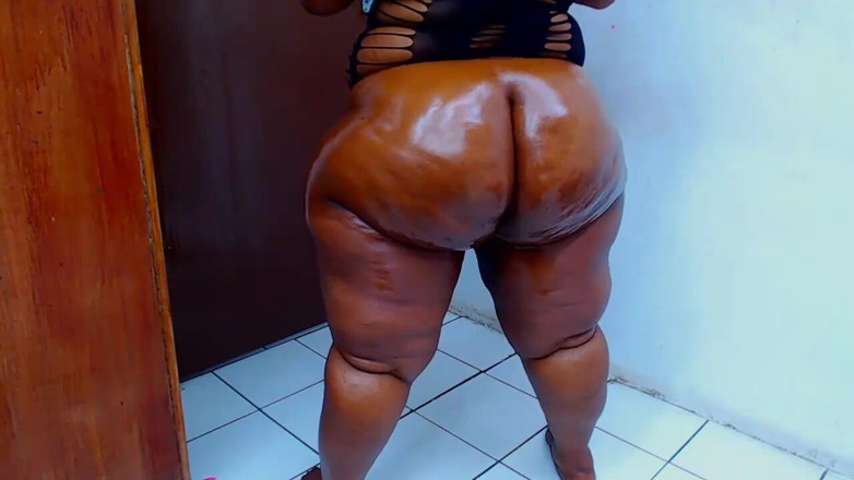 Big black clapping booties: Jack off do mojego potwornego tyłka BBW, odcinek 1067