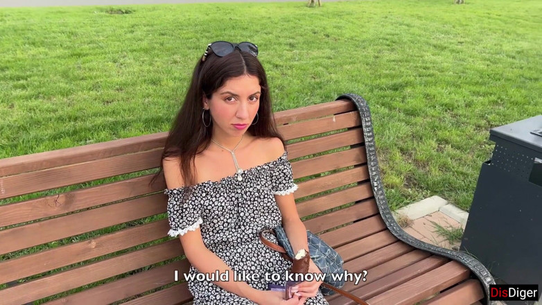 Dis Diger: Girl Decides to Have a Hardcore Gangbang with Three Guys...