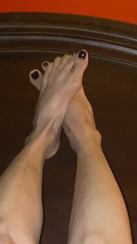 Really Sexy Legs with Tiny Feet with Long Toes