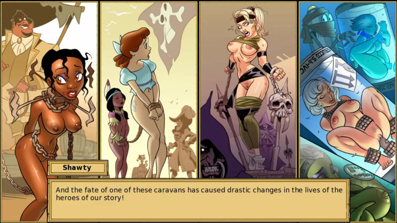 Cartoon Play: Iris quest Jasmine Aladdin 3부 - 노예 걸레