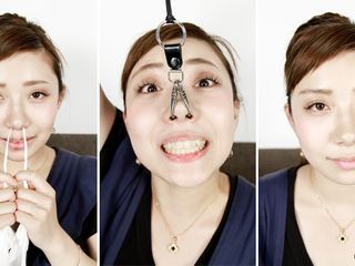 Japan Fetish Fusion: Томная девушка в любительском видео от первого лица от первого лица с носом, чихает и мясистый насморк