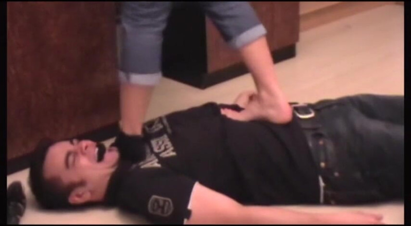 Foot Girls: Trampling and shoe smelling