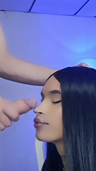 Trans Girl Has Her Face Covered in Milk and so Does Boy