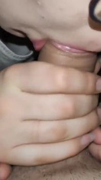Quick Blowjob in Car | No Cum