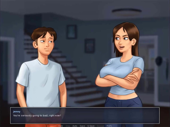 Cartoon Play: Summertime saga भाग 80 - सिनेमा में मस्ती करो