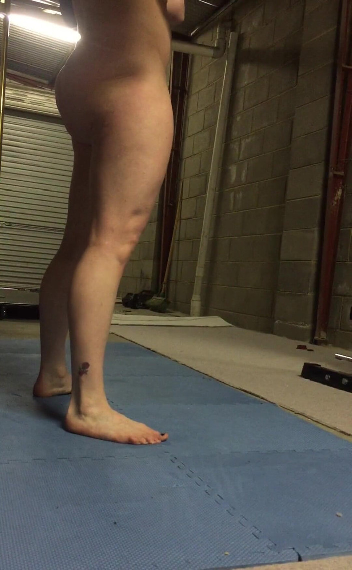 Michellexm: Nude Workout - Part 16