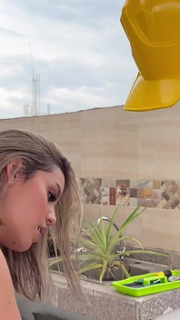 Intenso Ménage in Terrazza Con BBC E Due Bellissime Latine