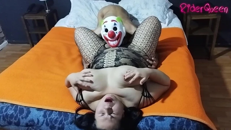 Riderqueen: Chubby Records His Wife on Halloween with a Young Man...