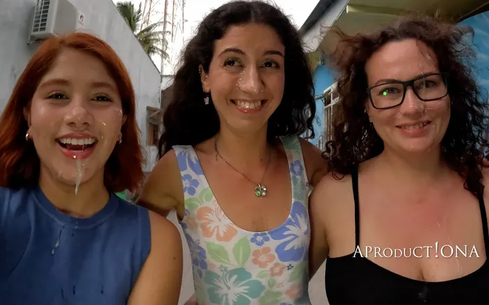 AproductionA: Lesbians Cum Walk on the Island