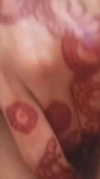 Beautiful Village Teen Girl Masturbating with Vegetables