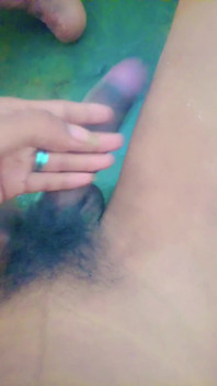 Desi Indian Boy Play with His Tool