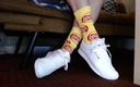 TLC 1992: Reebok Princess zapatillas añadiendo calcetines