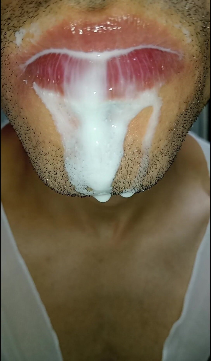 Rey rey: Dlouhý jazyk, jazyk, Chci sperma v ústech, Submisivní Fitness, Gay