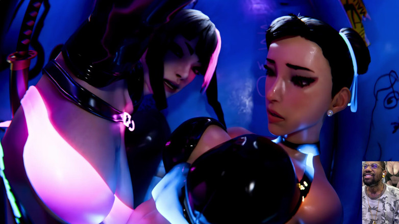 L6RD7BLU3 FUTA: Harley Quinn, transsexuelle, se fait enculer par une super fille,...