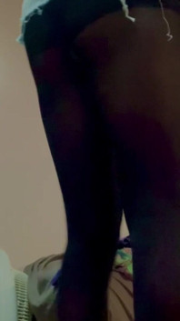 Me Showing of My Sexy Legs in Pantyhose’s