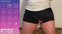 Lucas Nathan King: Hands Free Prostaste Orgasm Machine Compilation