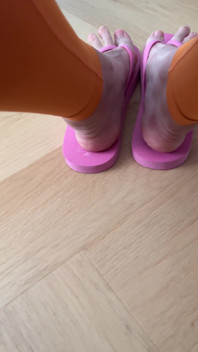 Flip-flop-fußshow