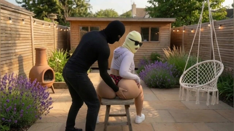 Animate golden: Stepfather Pressing His Petite Big Ass