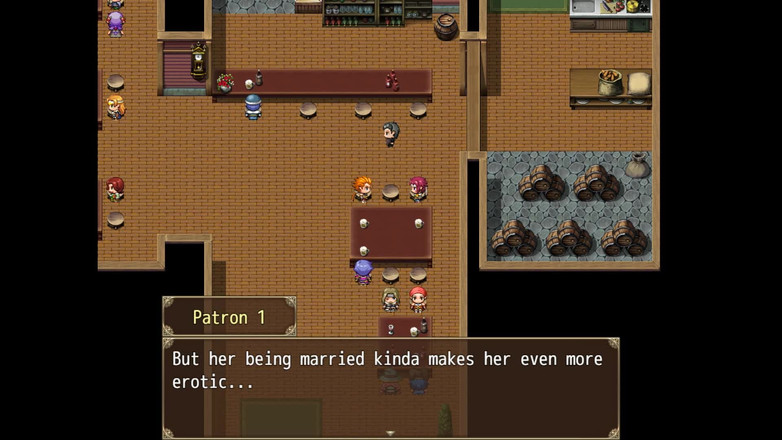 Dirty GamesXxX: Delad fru Shelly: Hans fru arbetar på hans tavern som...