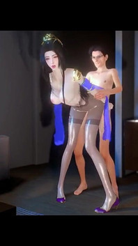 Goddess of Fantasy Lust: Curves in Motion - 3D Animation Hentai