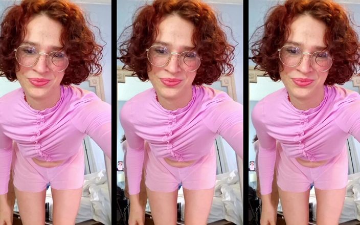 Melody Fluffington: Insatiable Sissy Melody Sluts Out with a Huge Dildo