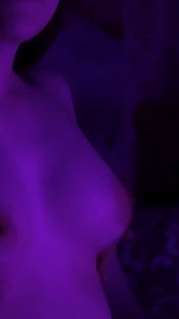 Neighbor's Big Bouncing Breasts. I Squeeze Nipples to the Moaning