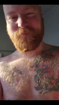Ginger Fur in the Morning