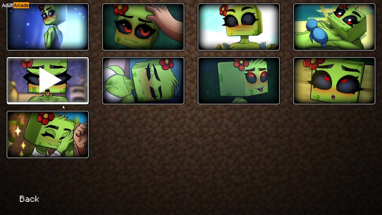 LewdArcade: 饥渴的家画廊性爱场景合集 [第2部分] Minecraft 模仿色情游戏