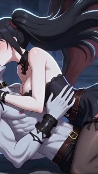 Ragazza Gotica Legata Dal Signore Del Vampiro - Mostro BDSM Hentai 1