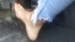 Solo Austria: Pedał pompowania w blond okularach milf!