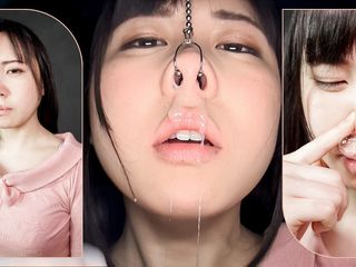 Japan Fetish Fusion: Ena Yuzuriha's Extreme Nose Presentation