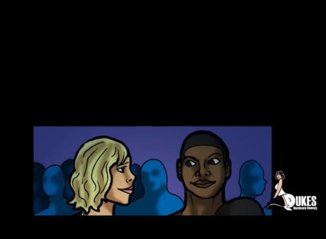 Dukes Hardcore Honeys: Black couple tag teams Pawg on their honeymoon