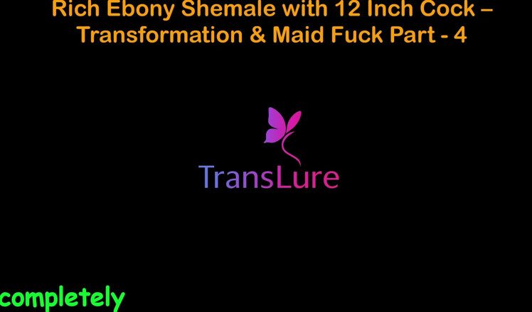 TransLure: Inglesa audio sex story rich ébano transsexual com pau de 12 polegadas -...
