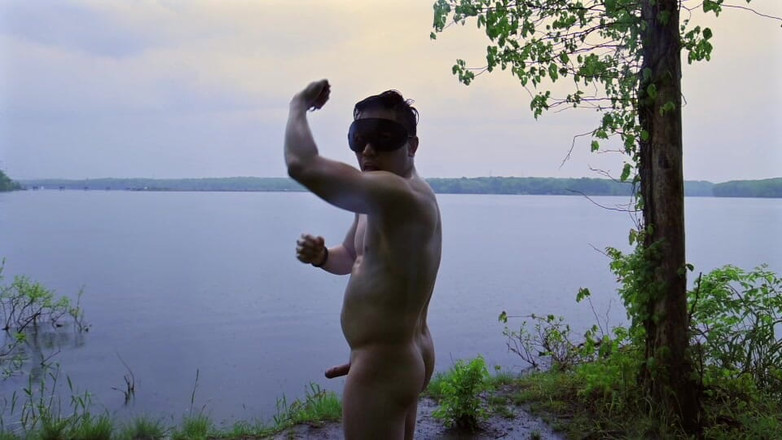 barenakedboy: Göl kenarında yağmurda esneme ve mastürbasyon