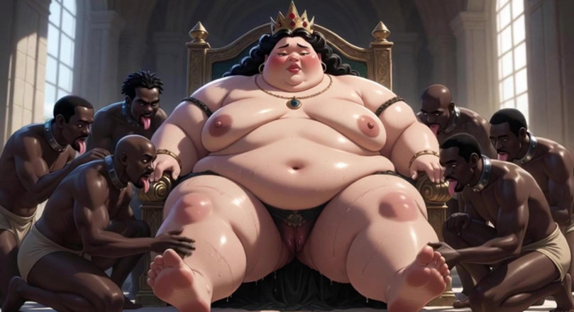 YOUR BEST FANTASY: Massive BBW Mistress Full Body Worship - Slaves Lick Her to...