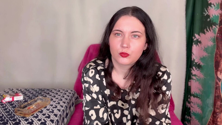 MissFFW: Miss Ffw raucht in einem sommerigen kleid