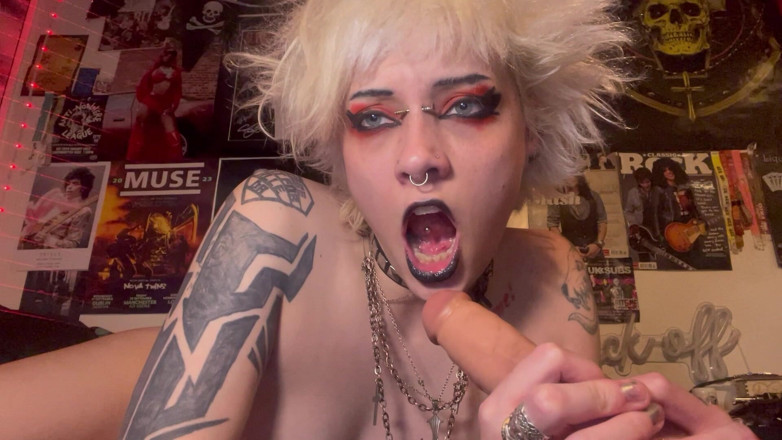 Glitterqueen1999: Nevlastní sestra deepthroats nevlastní bratr péro
