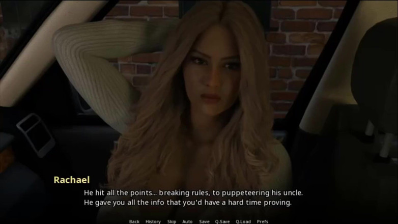 Visual Novels: WVM yıldız üniversite bölüm 125 - arabada orta yaşlı seksi kadınla seks