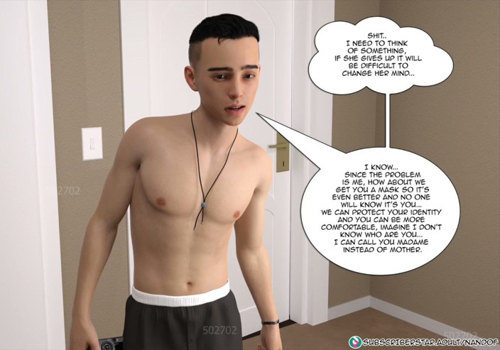 Captain Erogaming comics: Ibu tiriku adalah bintang pornoku - ch2