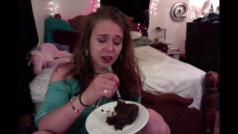 Alli Anderson: Eating Chocolate Cake