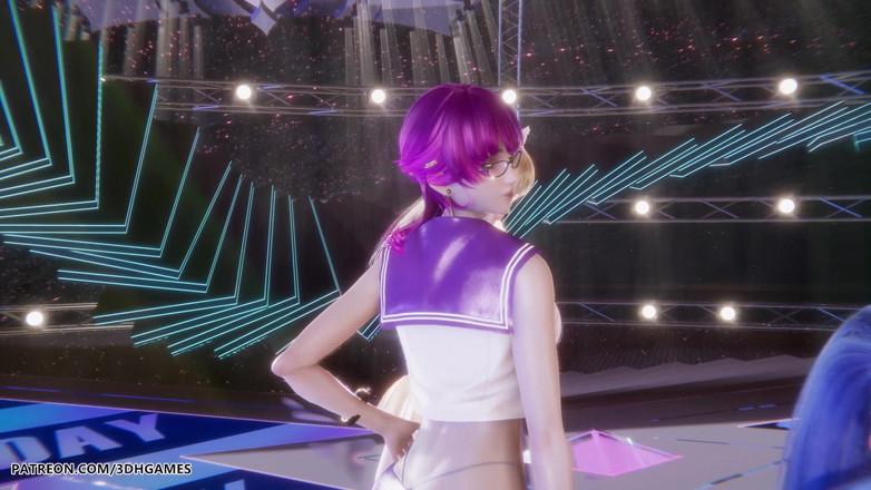 3D-Hentai Games: [MMD] Nombor Rahsia - Siapa Yang Menyuraikan Liga Striptis Seksi Legenda...